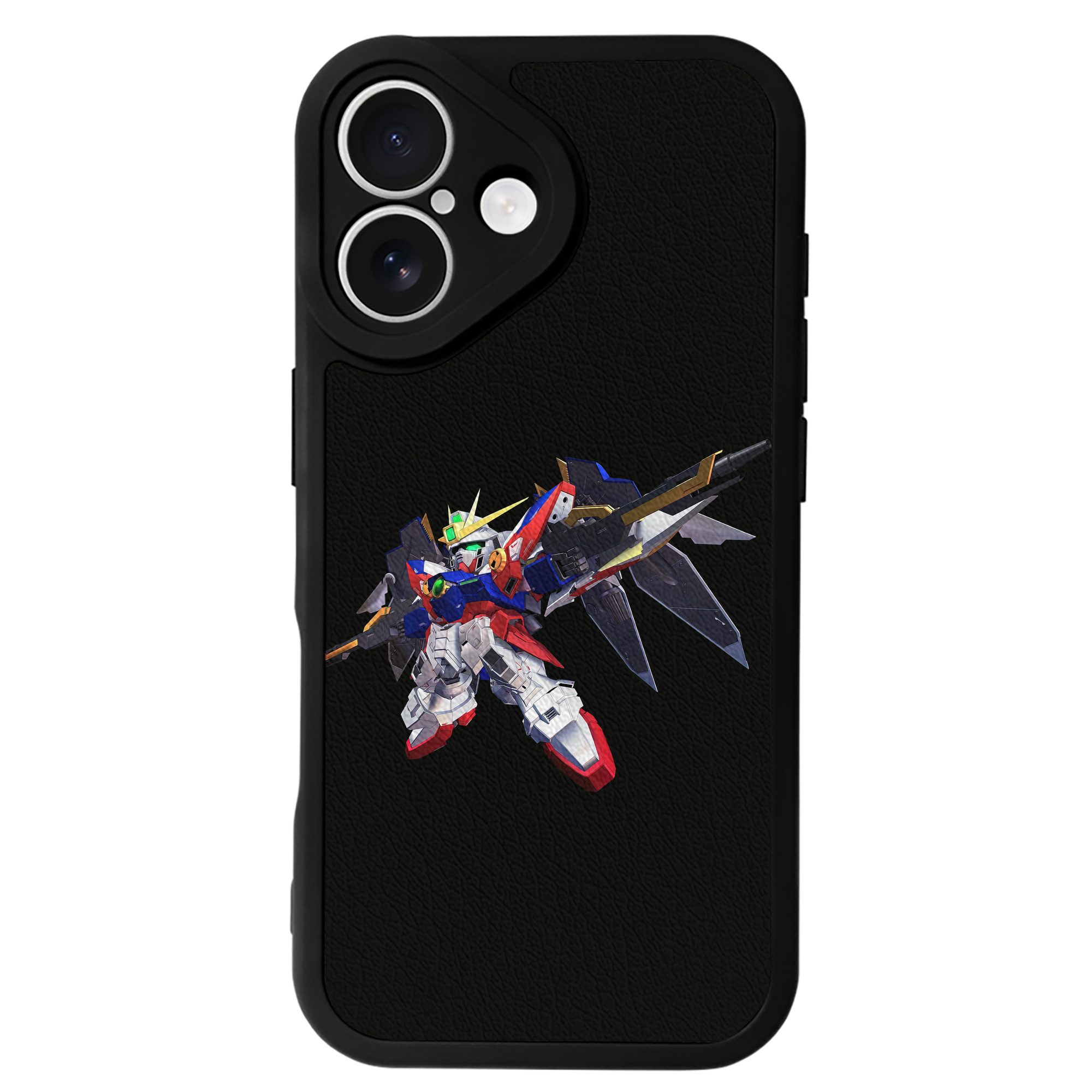 （画像用） 機動戦士ガンダム Mobile Suit Gundam 【iPhone 16シリーズ対応】シリコンスマホケース（レザー調） 材質：シリコン